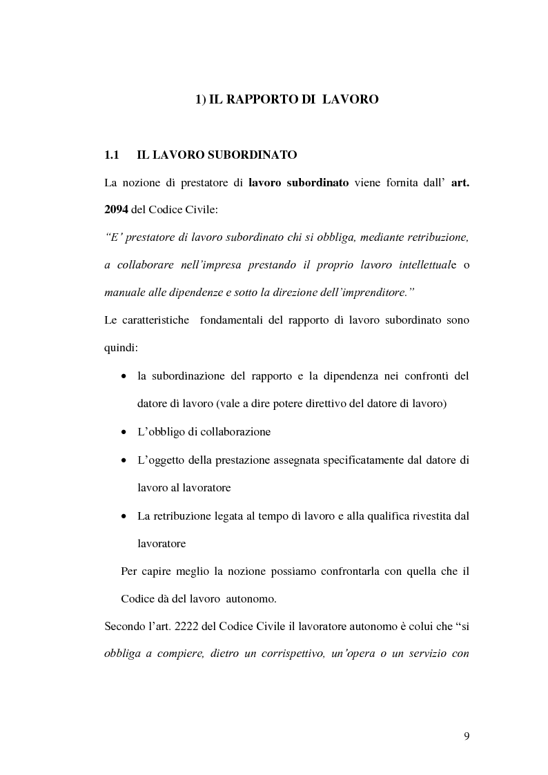 Anteprima della tesi: ll lavoro atipico tra flessibilità e precariato, Pagina 6