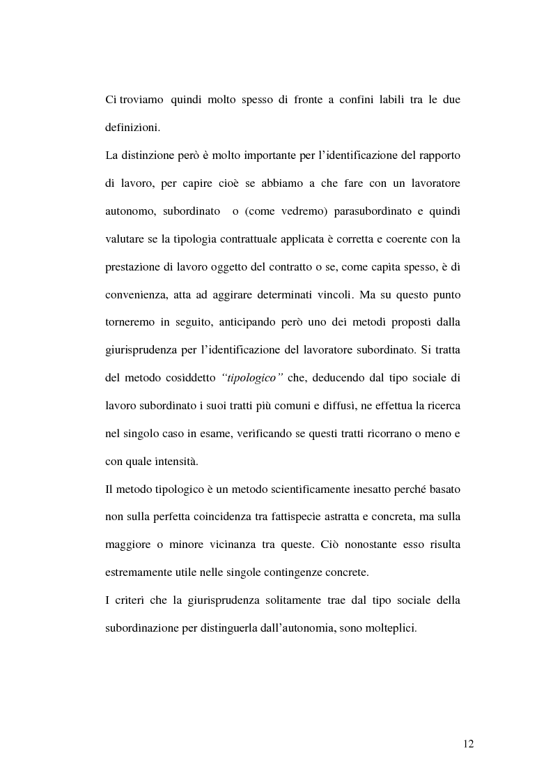 Anteprima della tesi: ll lavoro atipico tra flessibilità e precariato, Pagina 9