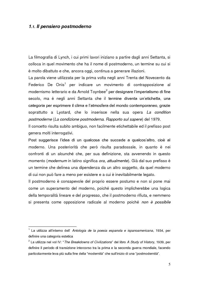 Anteprima della tesi: Il poliformismo narrativo e linguistico in INLAND EMPIRE di David Lynch, Pagina 4