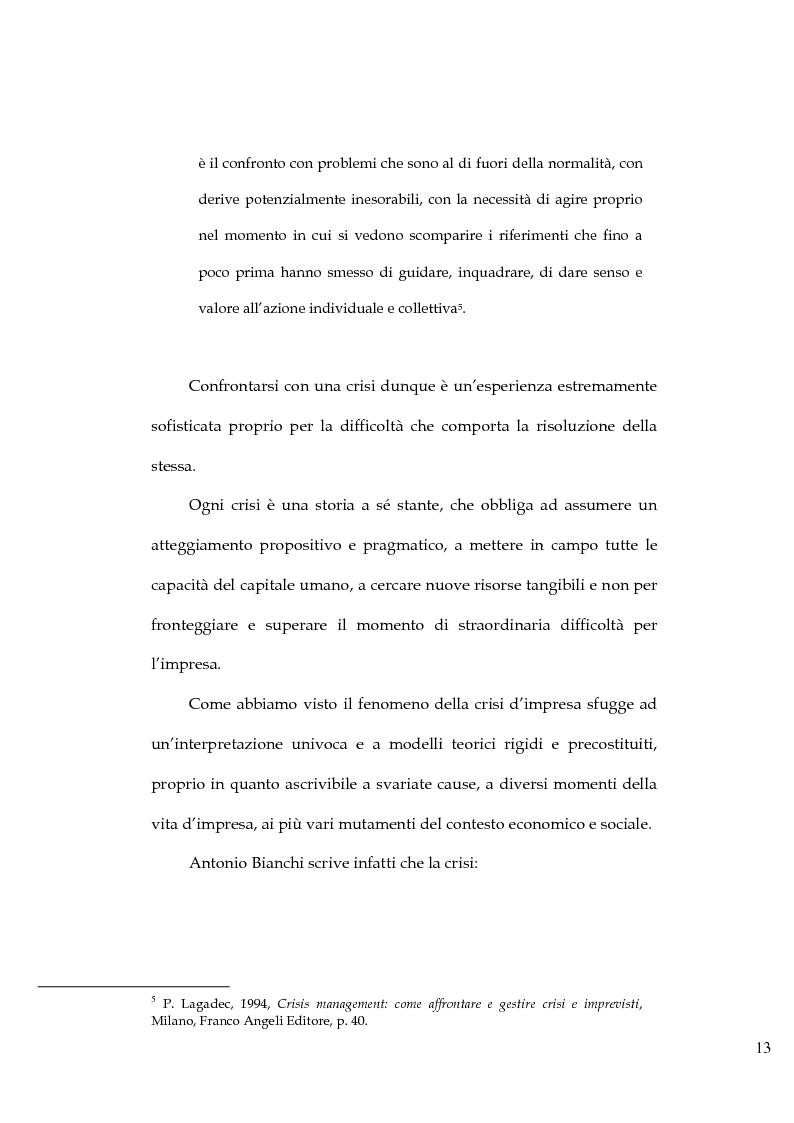 Anteprima della tesi: Crisis communication: la necessità di comunicare le emergenze. Il caso Neapolis Festival edizione 2011, Pagina 8