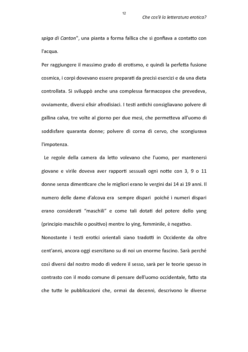 Anteprima della tesi: L'erotismo al femminile: Histoire d'O ed Emmanuelle, Pagina 13