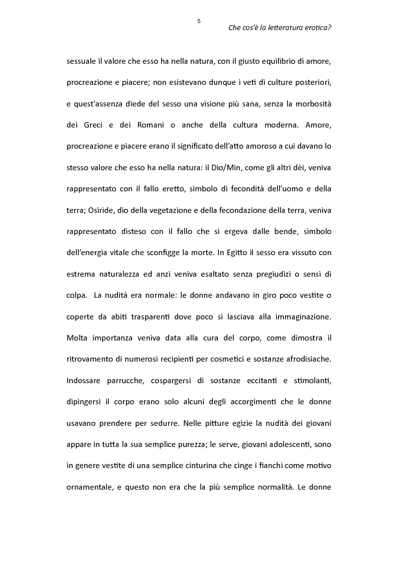 Anteprima della tesi: L'erotismo al femminile: Histoire d'O ed Emmanuelle, Pagina 6