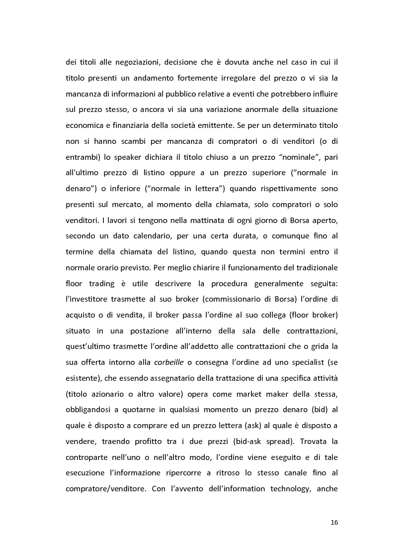 Anteprima della tesi: Dal Program Trading all'High Frequency Trading, Pagina 12