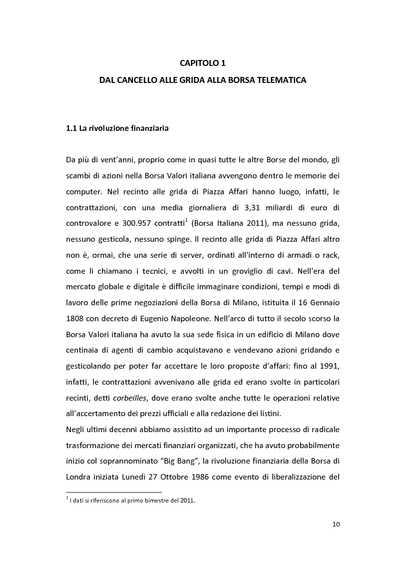 Anteprima della tesi: Dal Program Trading all'High Frequency Trading, Pagina 6