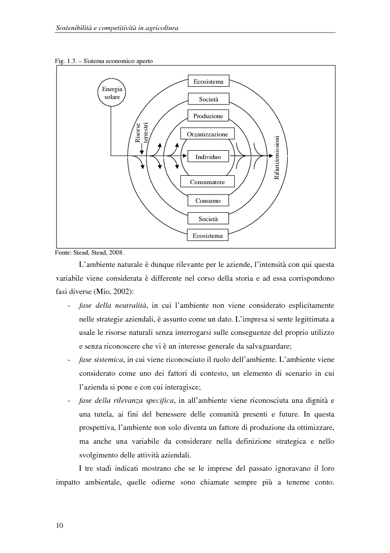 Anteprima della tesi: Sostenibilità e competitività in agricoltura. Ipotesi di sviluppo di una piattaforma logistica a supporto del Km Zero in Veneto., Pagina 11