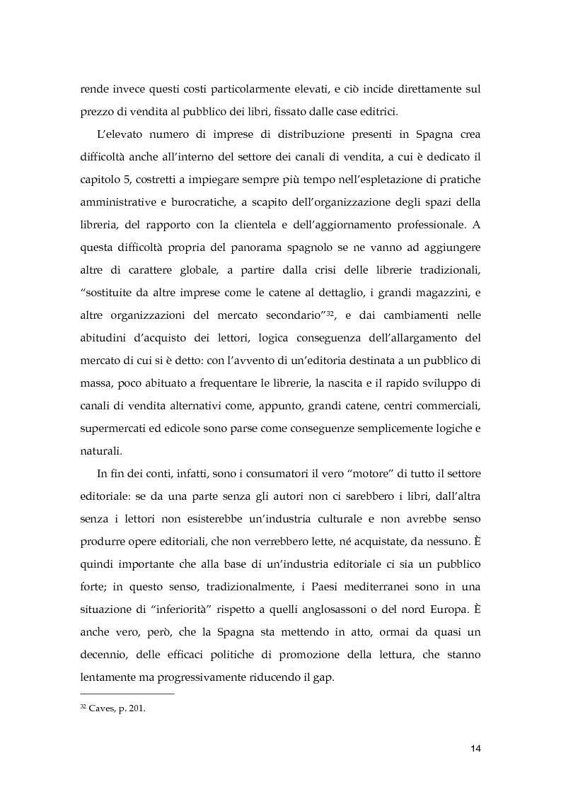 Anteprima della tesi: Le specificità del settore editoriale spagnolo, Pagina 9