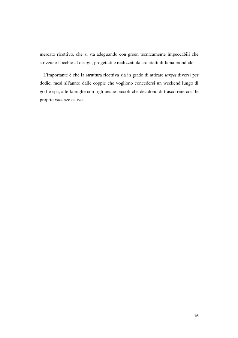 Anteprima della tesi: Roma e il Golf. Criticità ed opportunità di sviluppo nell'ambito del Secondo Polo Turistico della capitale, Pagina 13