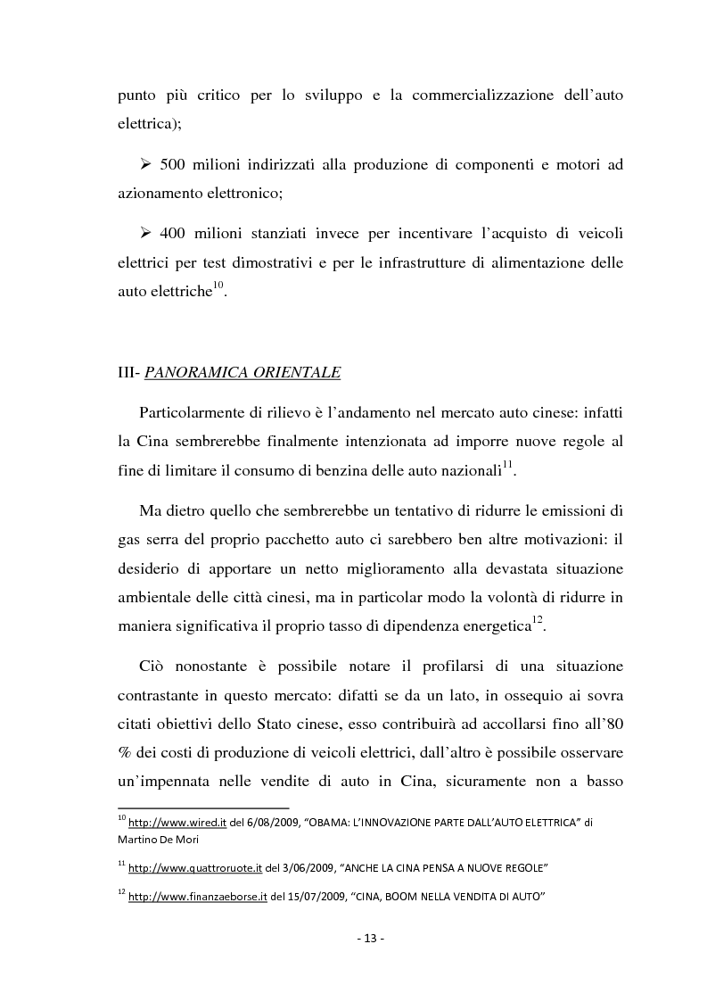 Anteprima della tesi: Analisi delle principali tecnologie applicate al settore automotive, Pagina 9