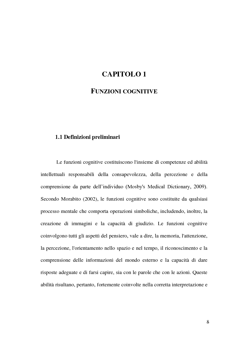 Anteprima della tesi: Fattori cognitivi e psicologici in pazienti con cardiopatie congenite: risultati iniziali, Pagina 7