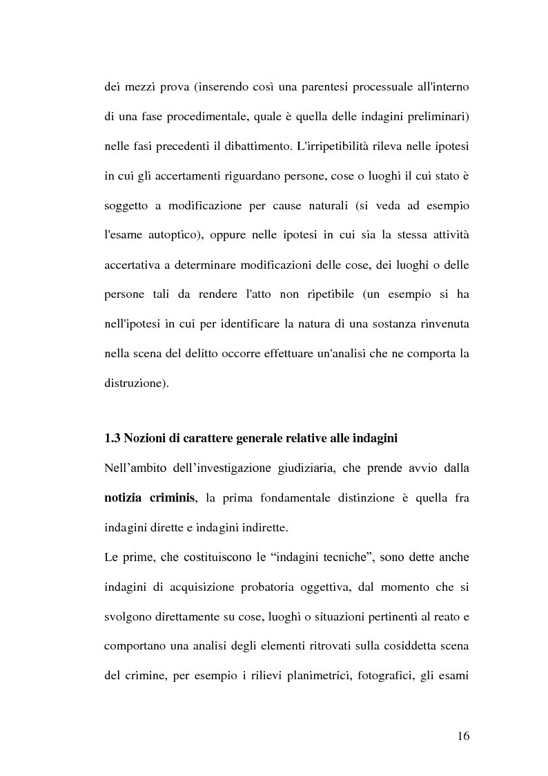 Anteprima della tesi: La ricostruzione dell'evento delittuoso attraverso l'analisi delle tracce biologiche, Pagina 10