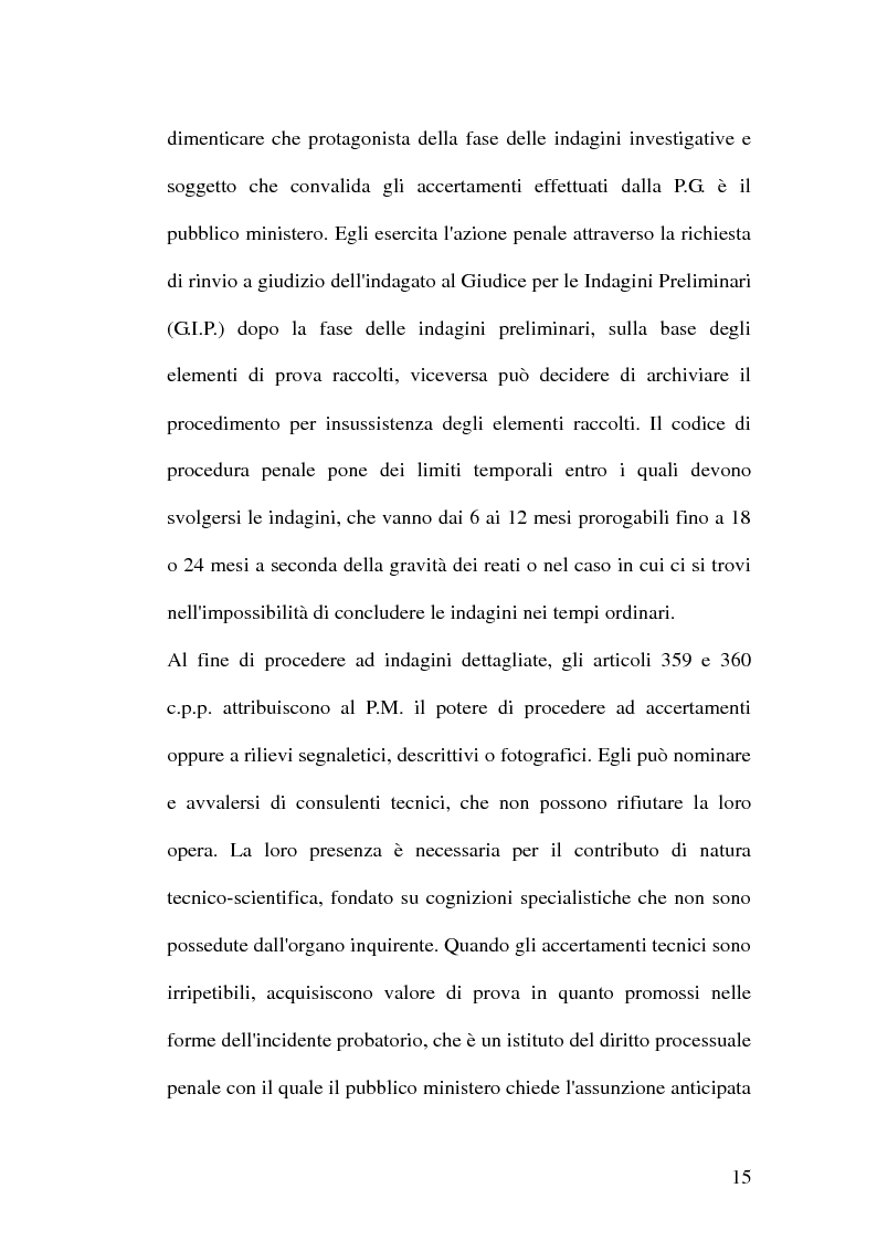 Anteprima della tesi: La ricostruzione dell'evento delittuoso attraverso l'analisi delle tracce biologiche, Pagina 9