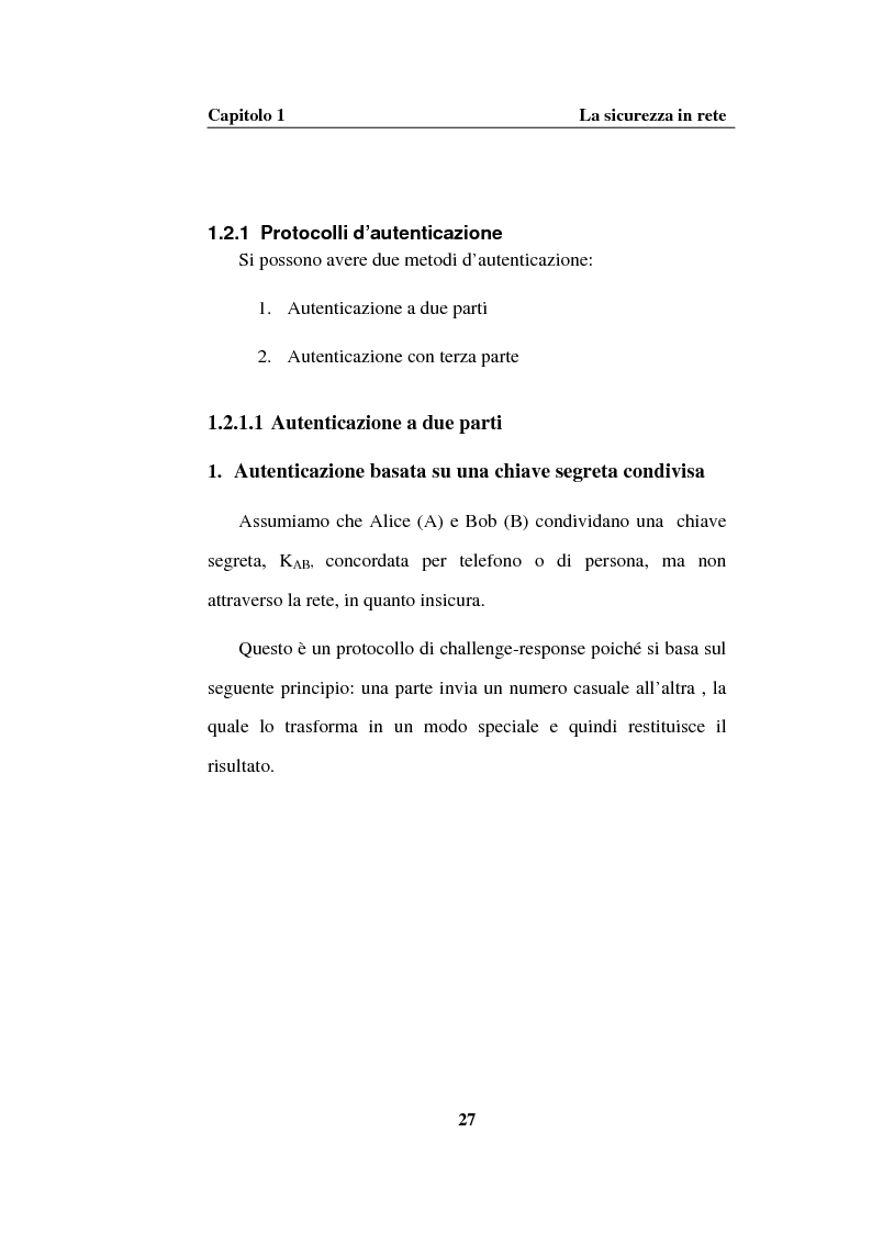 Anteprima della tesi: Progettazione, implementazione e sperimentazione di un sistema di sicurezza in ambiente multicast, Pagina 15