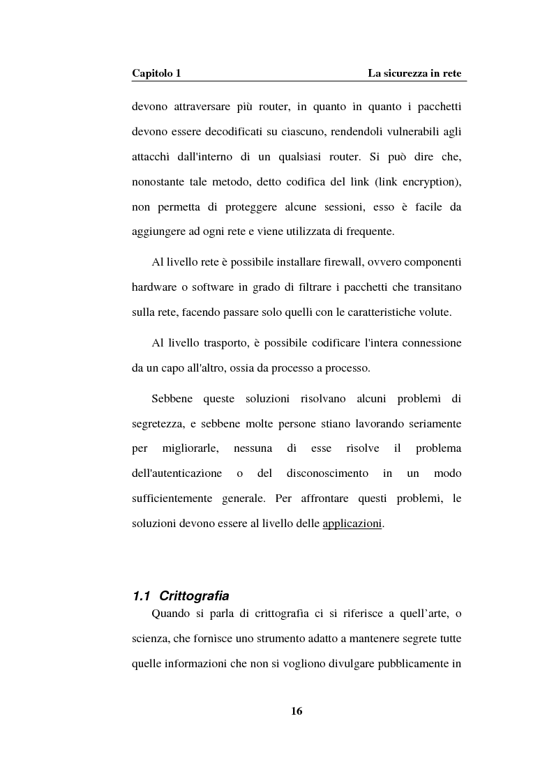 Anteprima della tesi: Progettazione, implementazione e sperimentazione di un sistema di sicurezza in ambiente multicast, Pagina 4