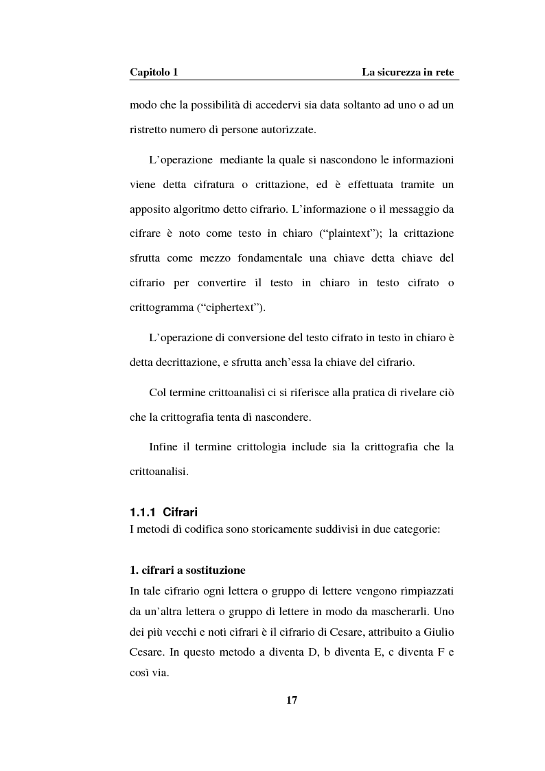 Anteprima della tesi: Progettazione, implementazione e sperimentazione di un sistema di sicurezza in ambiente multicast, Pagina 5