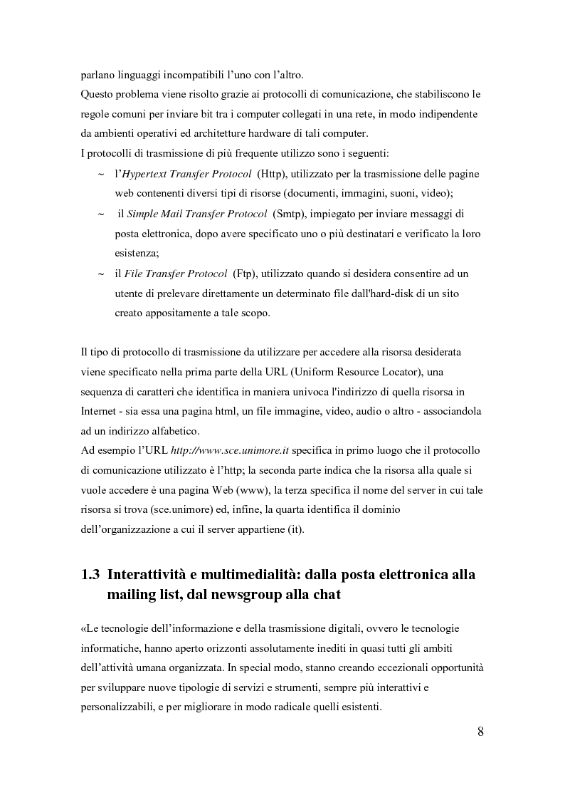 Anteprima della tesi: La grande rete dei Social Network, Pagina 7