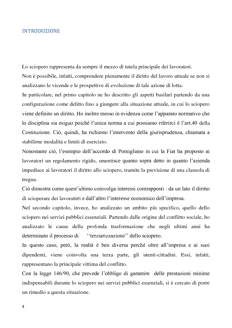 Anteprima della tesi: Lo sciopero virtuale, una scelta possibile?, Pagina 3