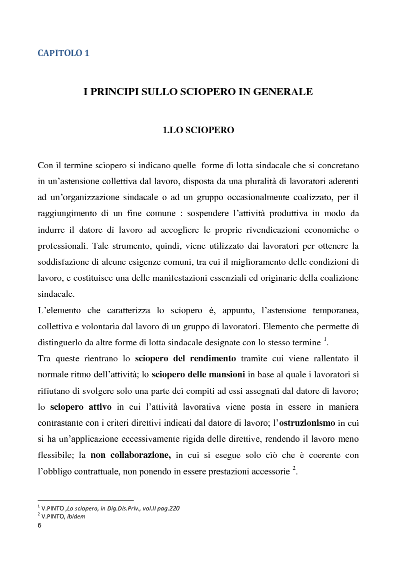 Anteprima della tesi: Lo sciopero virtuale, una scelta possibile?, Pagina 5