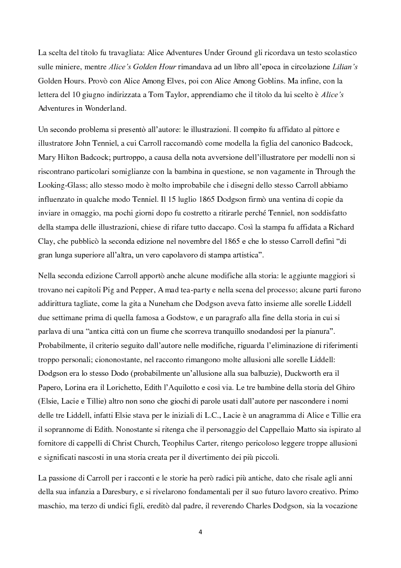 Anteprima della tesi: Alice magistra vitae: un manuale di vita per grandi e piccini, Pagina 3