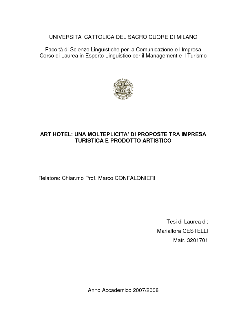 Esperto Linguistico D Impresa Unicatt Milano
