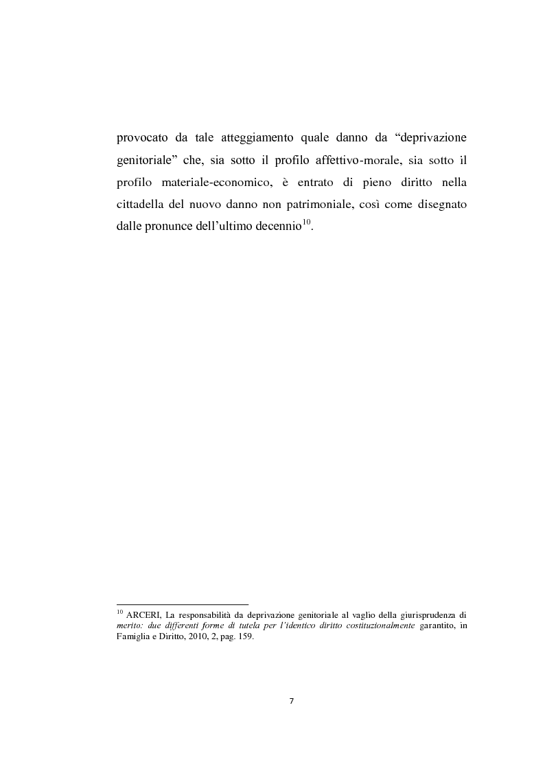 Anteprima della tesi: Figlio maggiorenne ed obbligo di mantenimento, Pagina 8