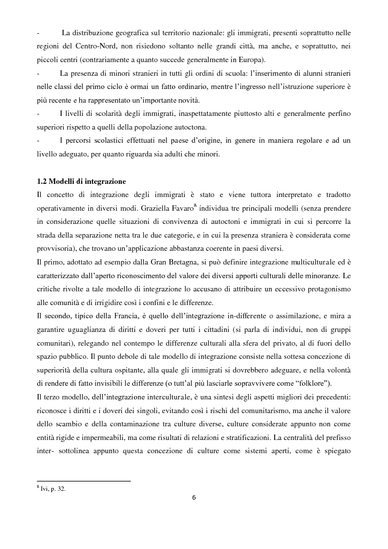Anteprima della tesi: I servizi bibliotecari interculturali. Uno sguardo generale e la situazione dell'Emilia-Romagna, Pagina 6