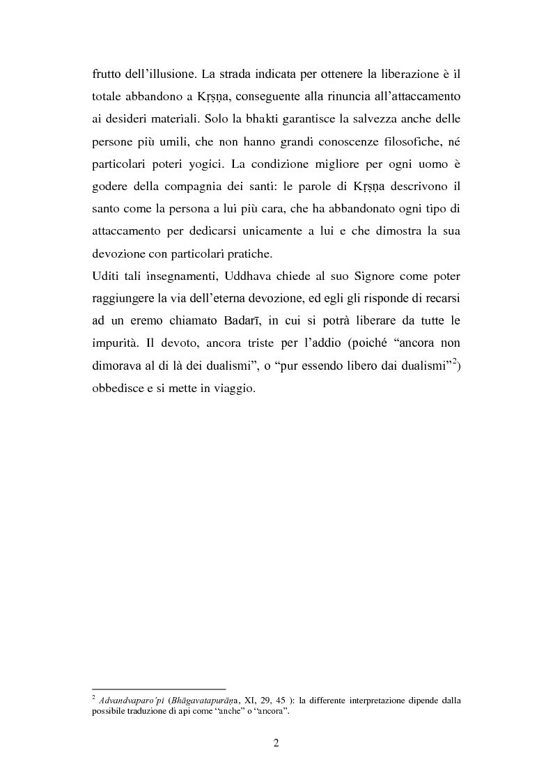 Anteprima della tesi: La Uddhavagita nel contesto della bhakti visnuita, Pagina 3
