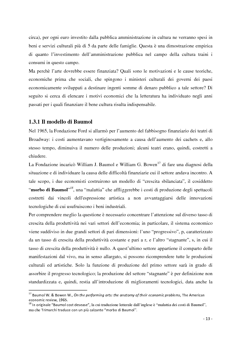 Estratto dalla tesi: Televisione, cultura e cinema in Italia: analisi empirica dei trend di lungo periodo e relazioni intersettoriali