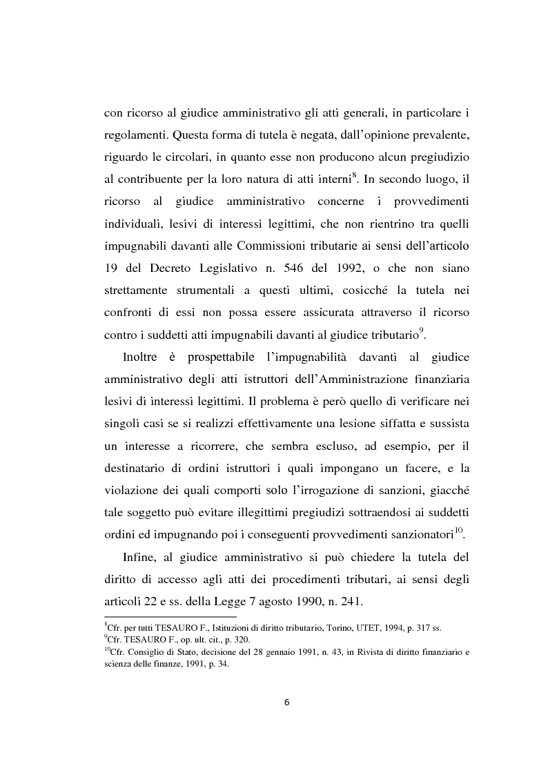 Anteprima della tesi: Il ricorso alla commissione tributaria provinciale, Pagina 7