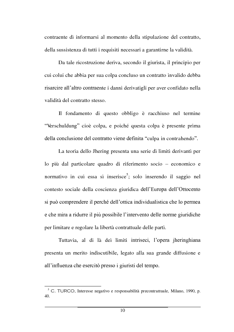 Anteprima della tesi: La responsabilità precontrattuale, Pagina 11