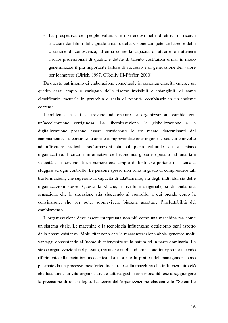 Anteprima della tesi: I Sistemi di Valutazione del Personale: Criteri e Metodi per un Modello Integrato di Gestione R.U., Pagina 10