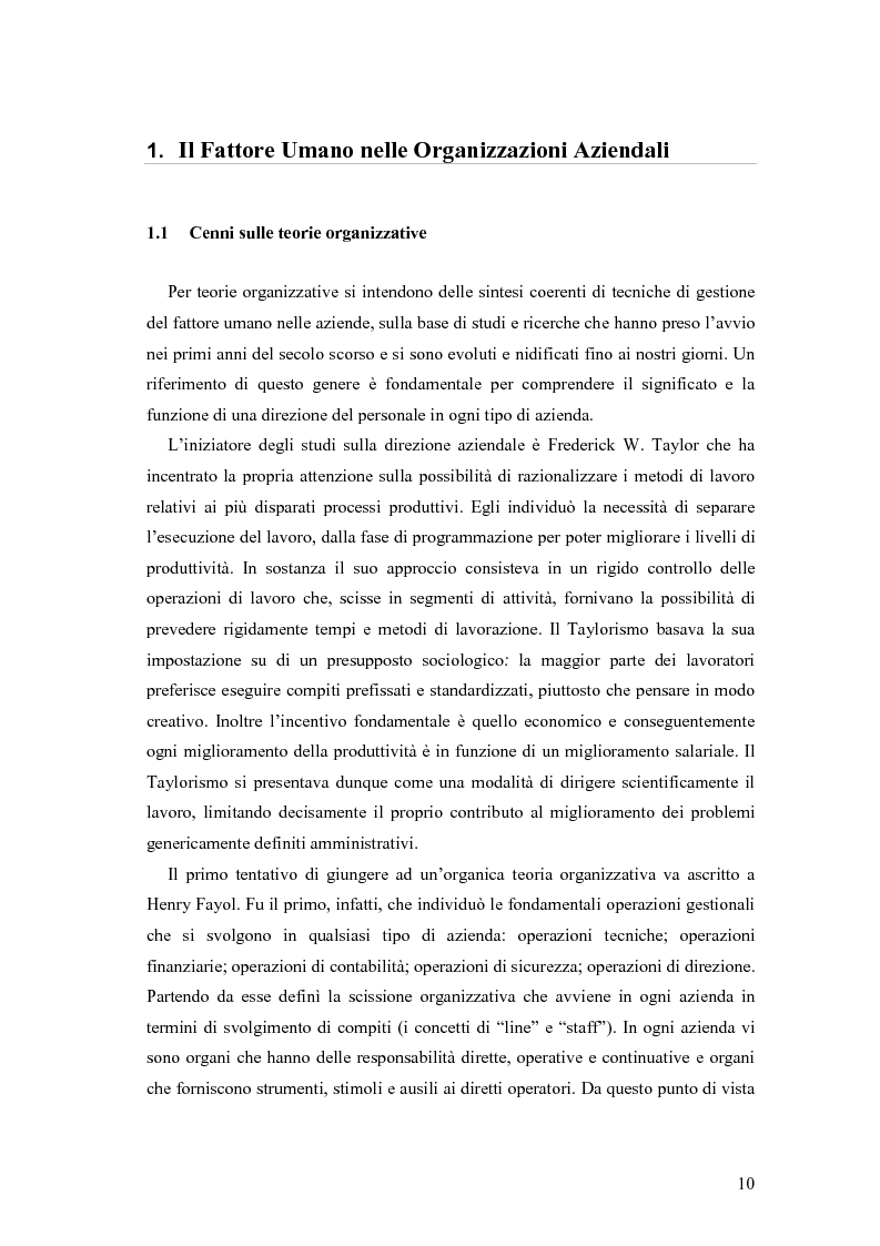 Anteprima della tesi: I Sistemi di Valutazione del Personale: Criteri e Metodi per un Modello Integrato di Gestione R.U., Pagina 4