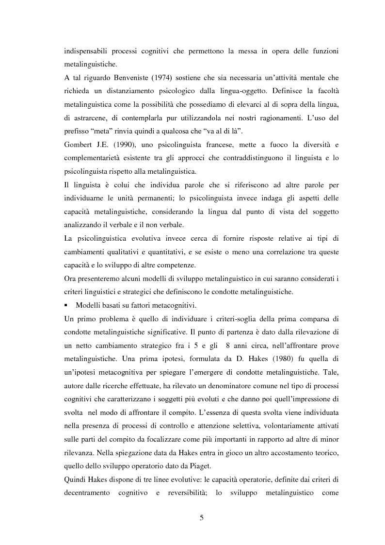 Anteprima della tesi: Studio esplorativo del Tam-2 con soggetti di età inferiore all'età standard iniziale, Pagina 4