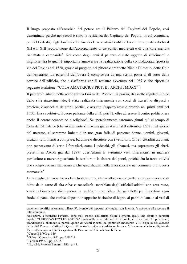 Anteprima della tesi: Il Polittico di San Francesco di Cola dell'Amatrice nella Pinacoteca Civica di Ascoli Piceno - per una lettura iconografica, Pagina 3