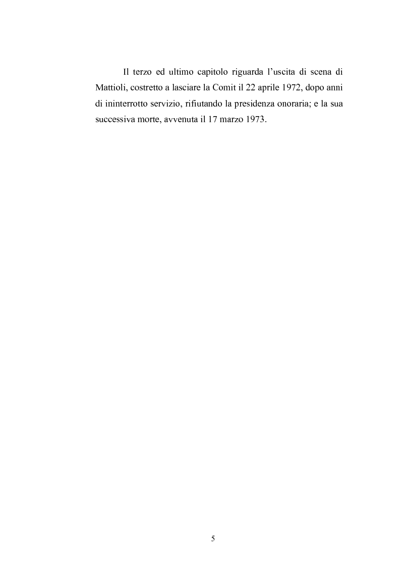 Anteprima della tesi: Raffaele Mattioli (1895 - 1973) un grande banchiere meridionale alla Comit, Pagina 4
