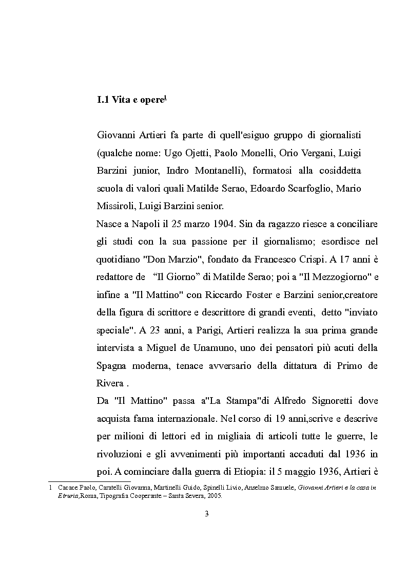 Anteprima della tesi: Giovanni Artieri e la letteratura a Napoli tra 800 e 900., Pagina 3