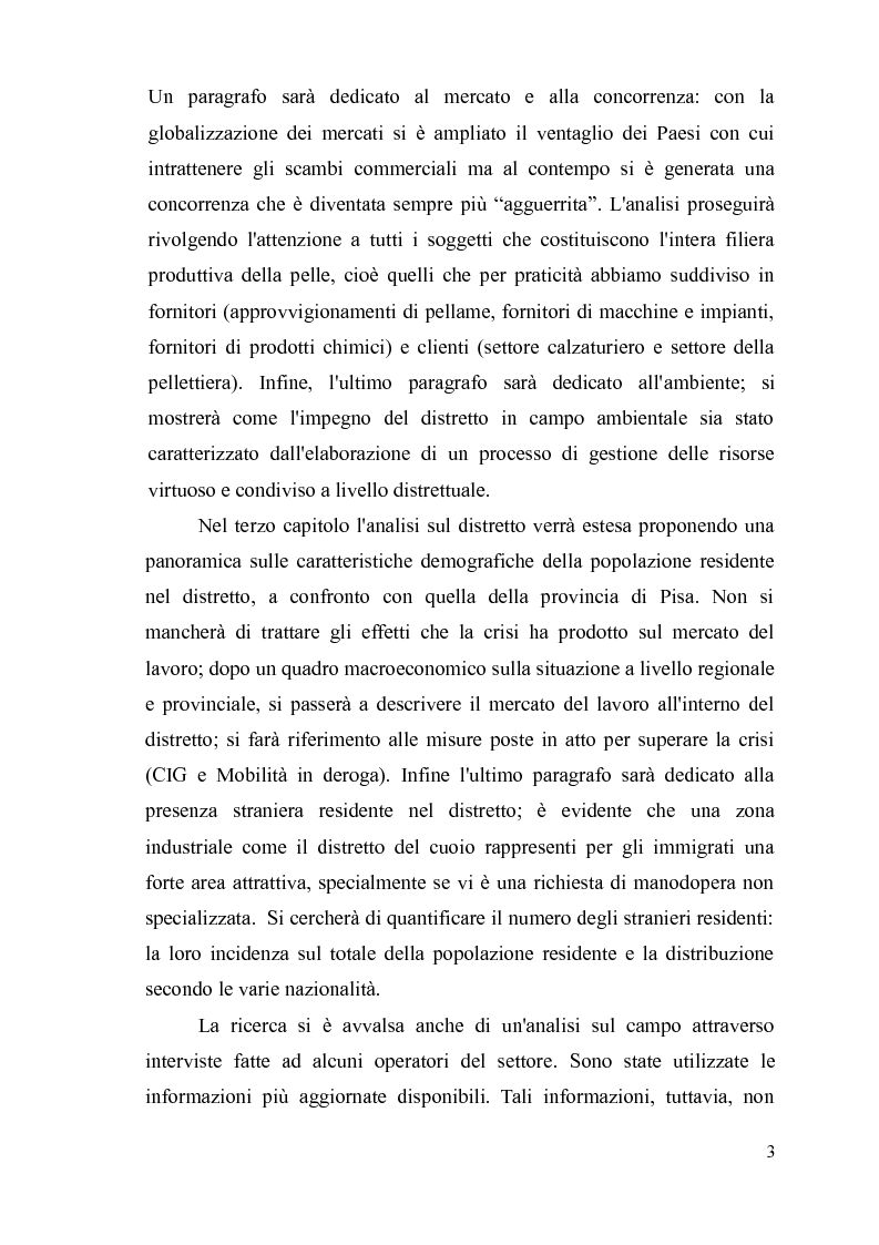 Anteprima della tesi: Globalizzazione e crisi economica. Il distretto industriale di Santa Croce sull'Arno, Pagina 5