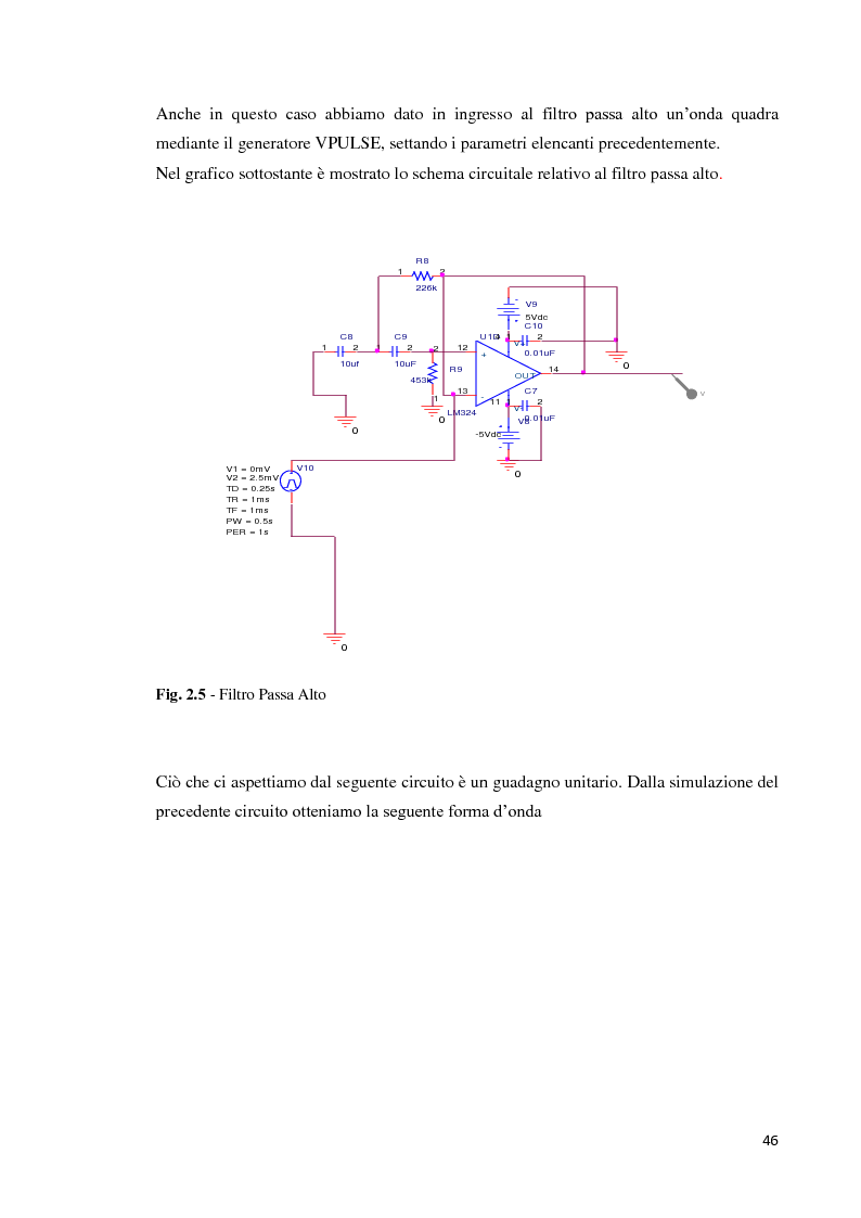 Anteprima della tesi: Implementazione e realizzazione di un sistema di misura per segnali ECG: filtraggio e simulazione, Pagina 12