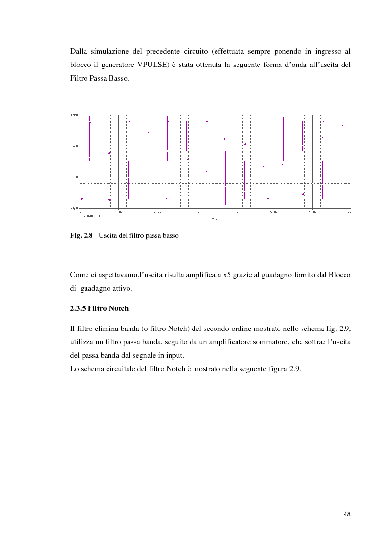 Anteprima della tesi: Implementazione e realizzazione di un sistema di misura per segnali ECG: filtraggio e simulazione, Pagina 14