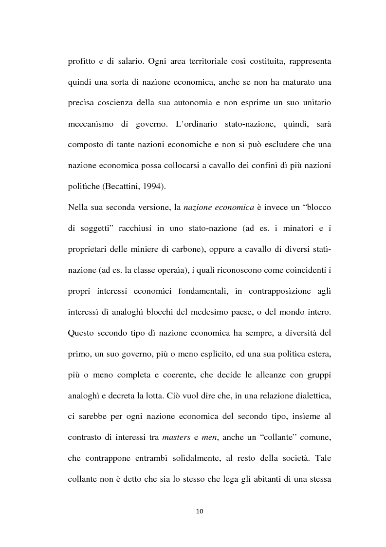 Anteprima della tesi: I distretti industriali - Dalla complessità alla mesoeconomia, Pagina 11