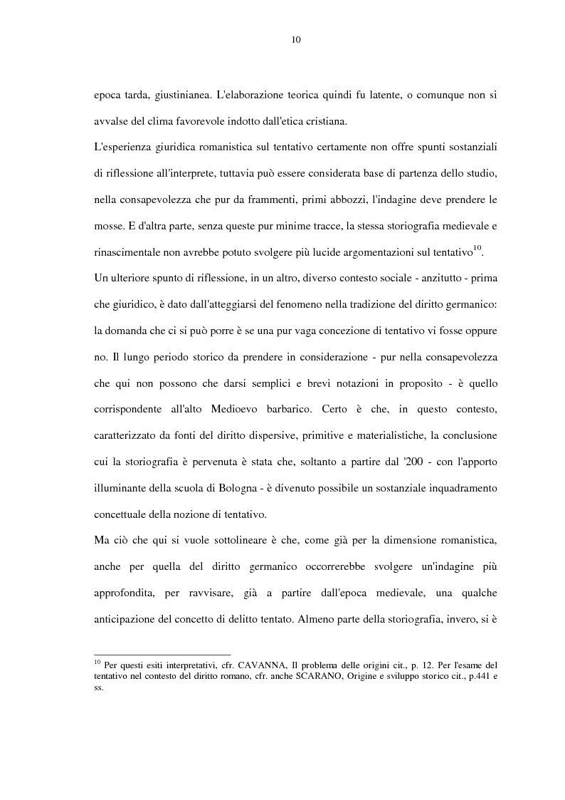 Anteprima della tesi: La disciplina del tentativo di reato nel codice penale francese del 1810 e nella codificazione penale austriaca, Pagina 7