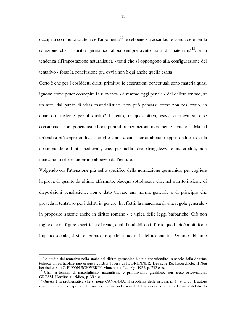 Anteprima della tesi: La disciplina del tentativo di reato nel codice penale francese del 1810 e nella codificazione penale austriaca, Pagina 8