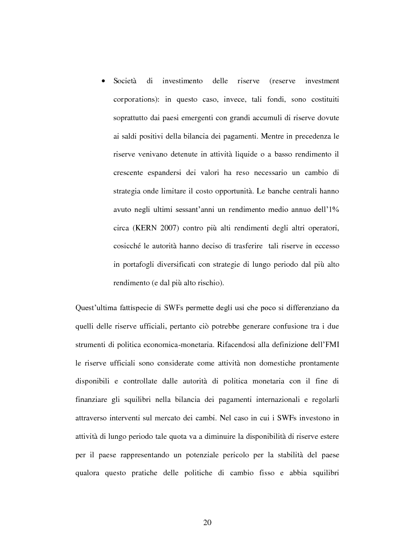 Anteprima della tesi: I Fondi Sovrani, Pagina 14