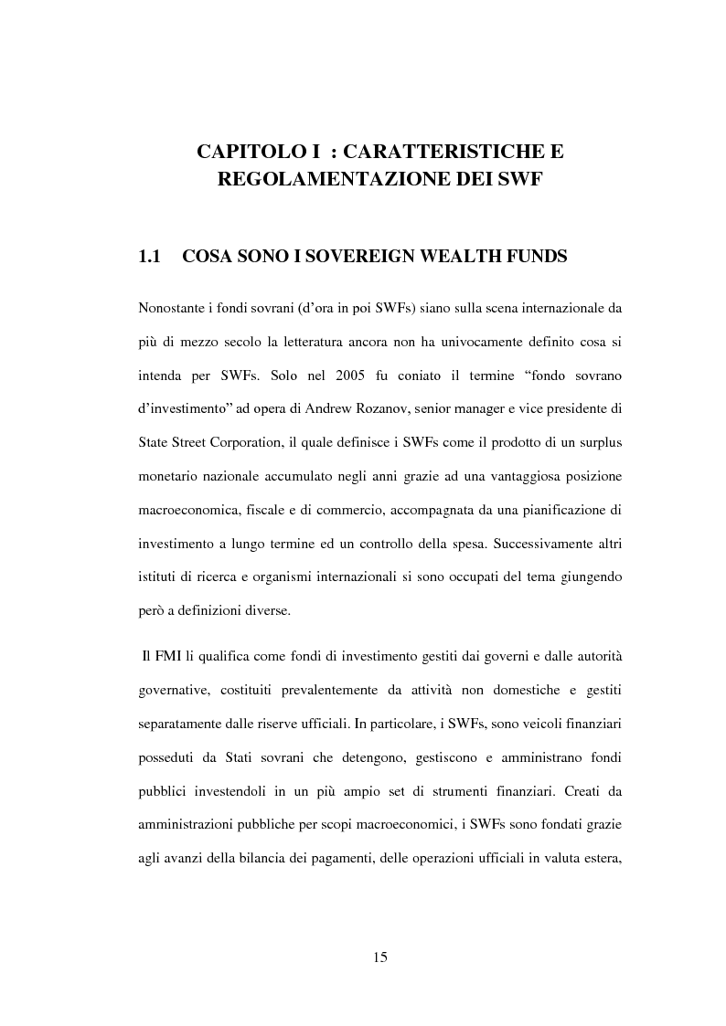 Anteprima della tesi: I Fondi Sovrani, Pagina 9