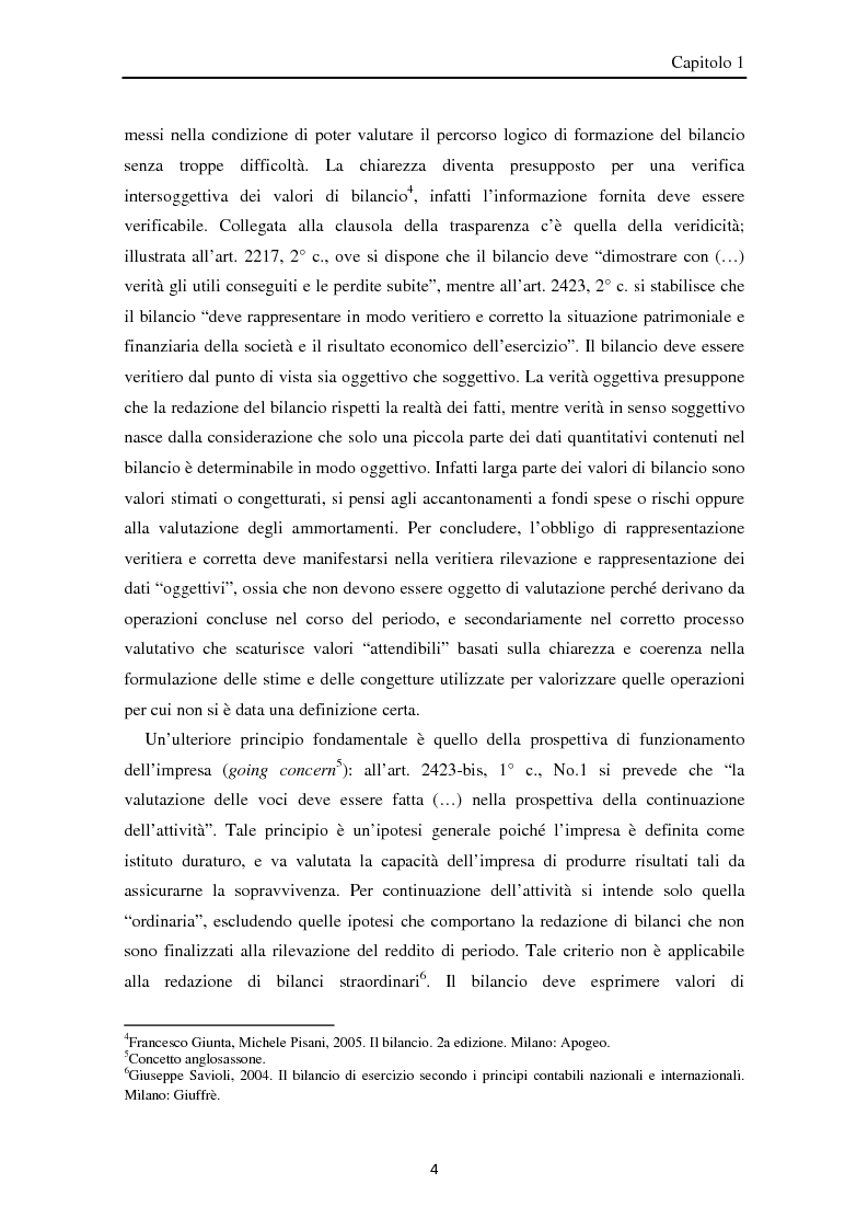 Anteprima della tesi: I componenti straordinari di reddito secondo i principi contabili internazionali, Pagina 5