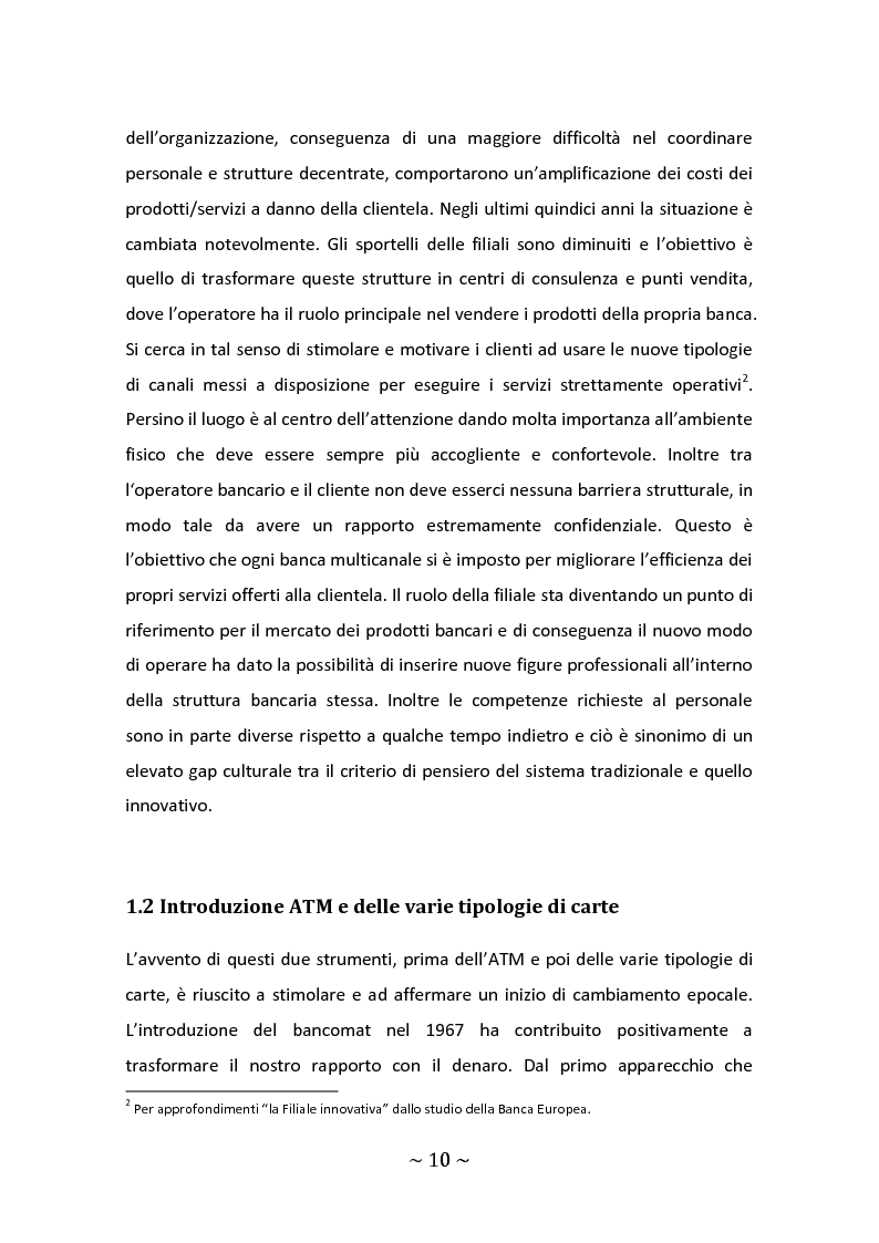 Anteprima della tesi: I cambiamenti nel rapporto banca-clienti a fronte dell'esperienza Web 2.0. Il caso del Banco Popolare, Pagina 7