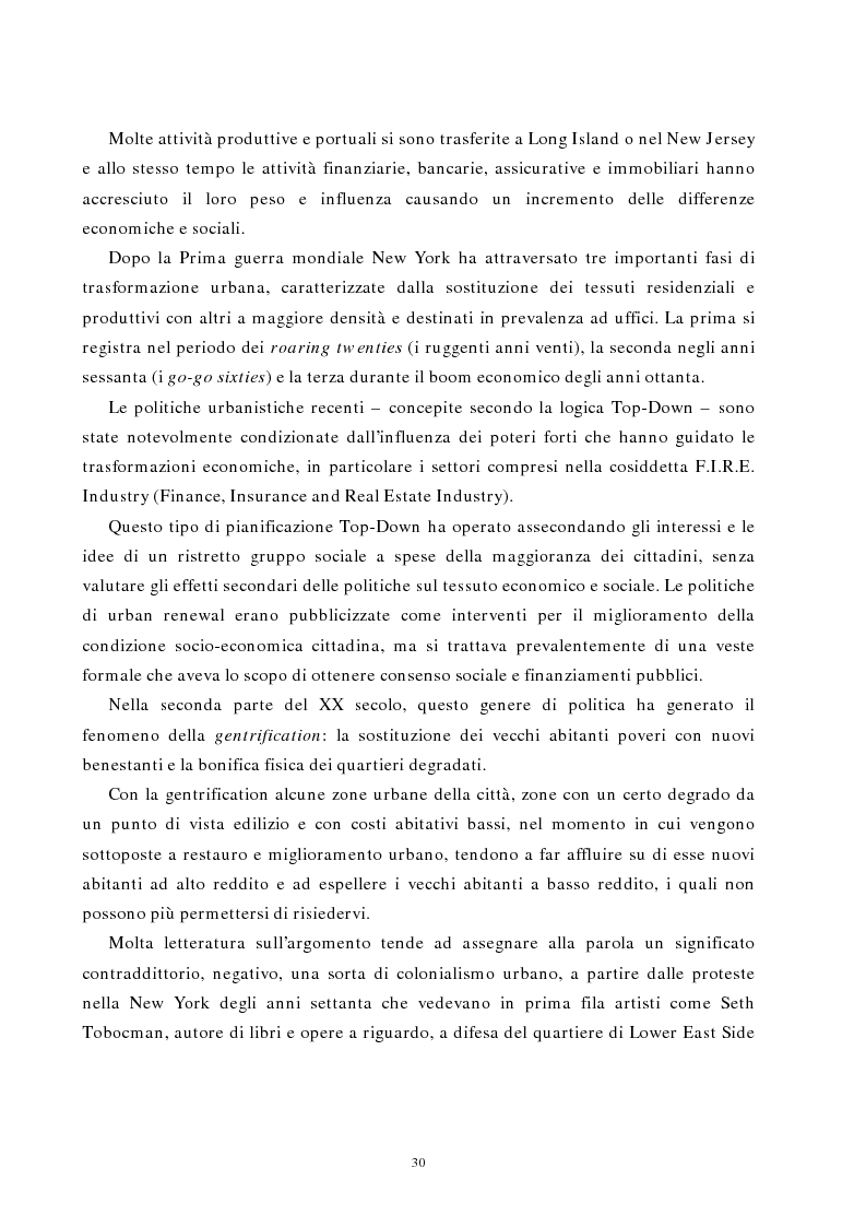 Anteprima della tesi: New York, l'urbanistica, le persone. Il nostro futuro nelle città, Pagina 9