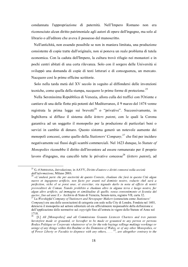 Anteprima della tesi: Proprietà intellettuale e diritti umani, Pagina 14