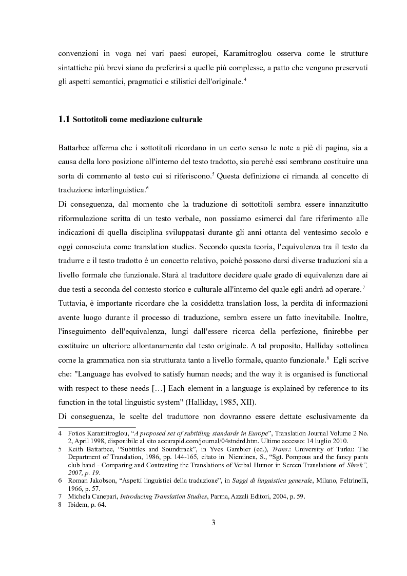 Anteprima della tesi: Analisi delle problematiche traduttive nelle sitcom: ''The Mighty Boosh'' e ''The IT Crowd'', Pagina 4