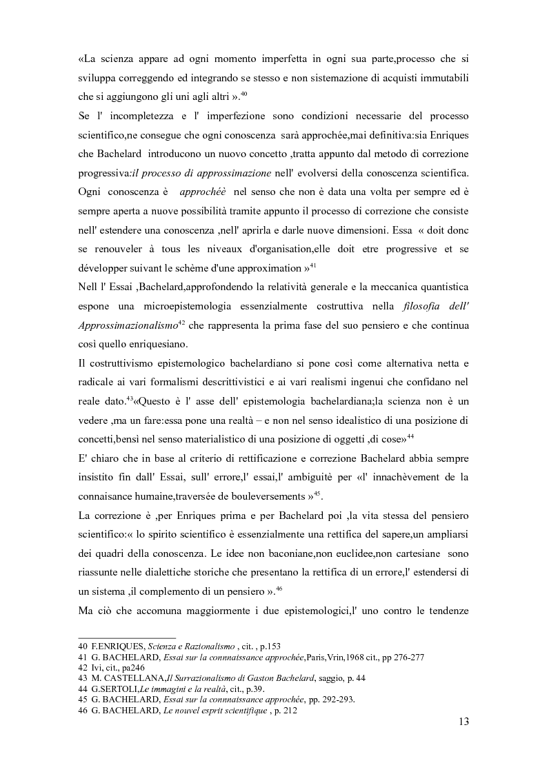Anteprima della tesi: La filosofia di Gaston Bachelard tra scienza e immaginazione, Pagina 8