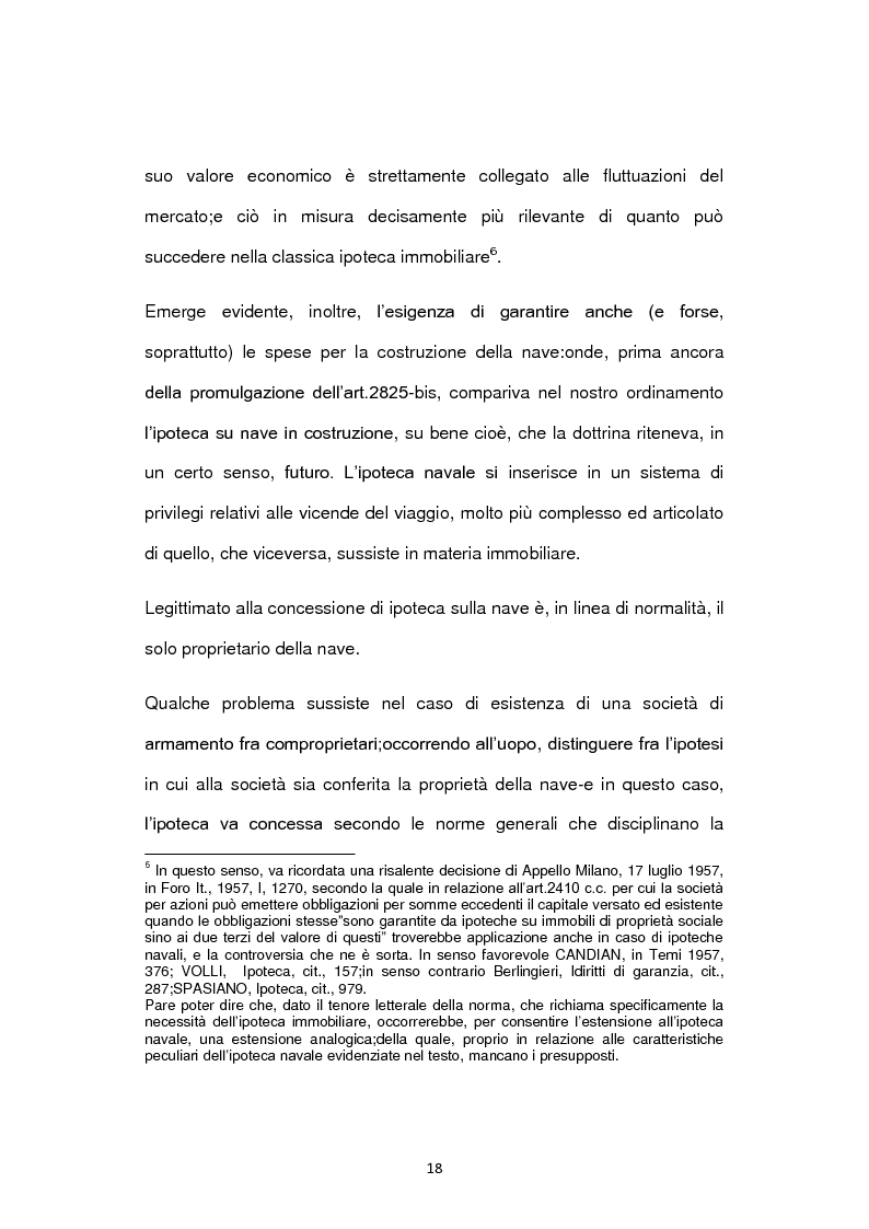 Anteprima della tesi: Diritto della navigazione-L'ipoteca navale, Pagina 11